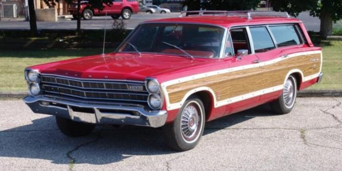 1966 ford country squire station wagon