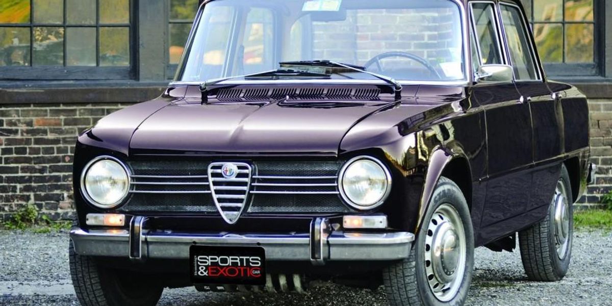 Aerodynamic Efficiency - 1969 Alfa Romeo Giulia 1300 TI