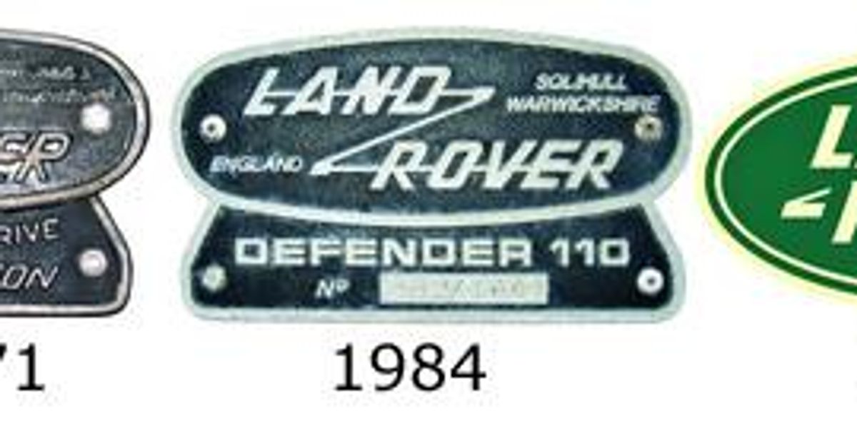 range rover logo font