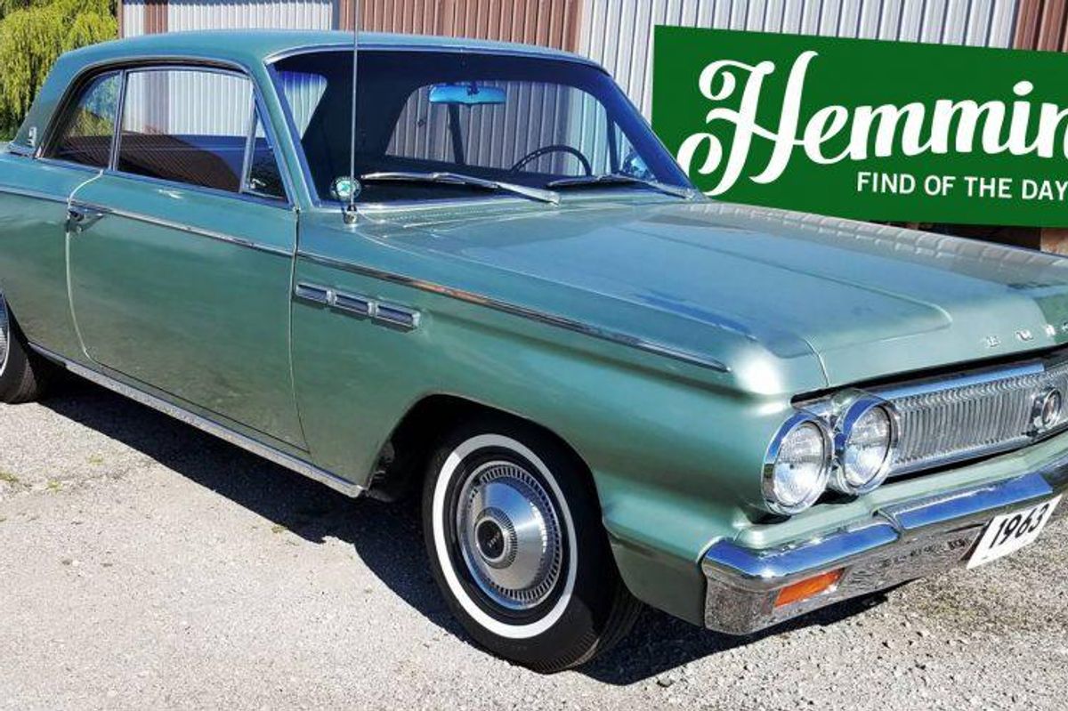 What's more remarkable about this 1963 Buick Skylark, the four-speed or the unrestored condition?