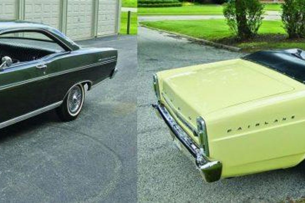 The aspiration and the original - 1966 Ford Fairlane 500 and GTA
