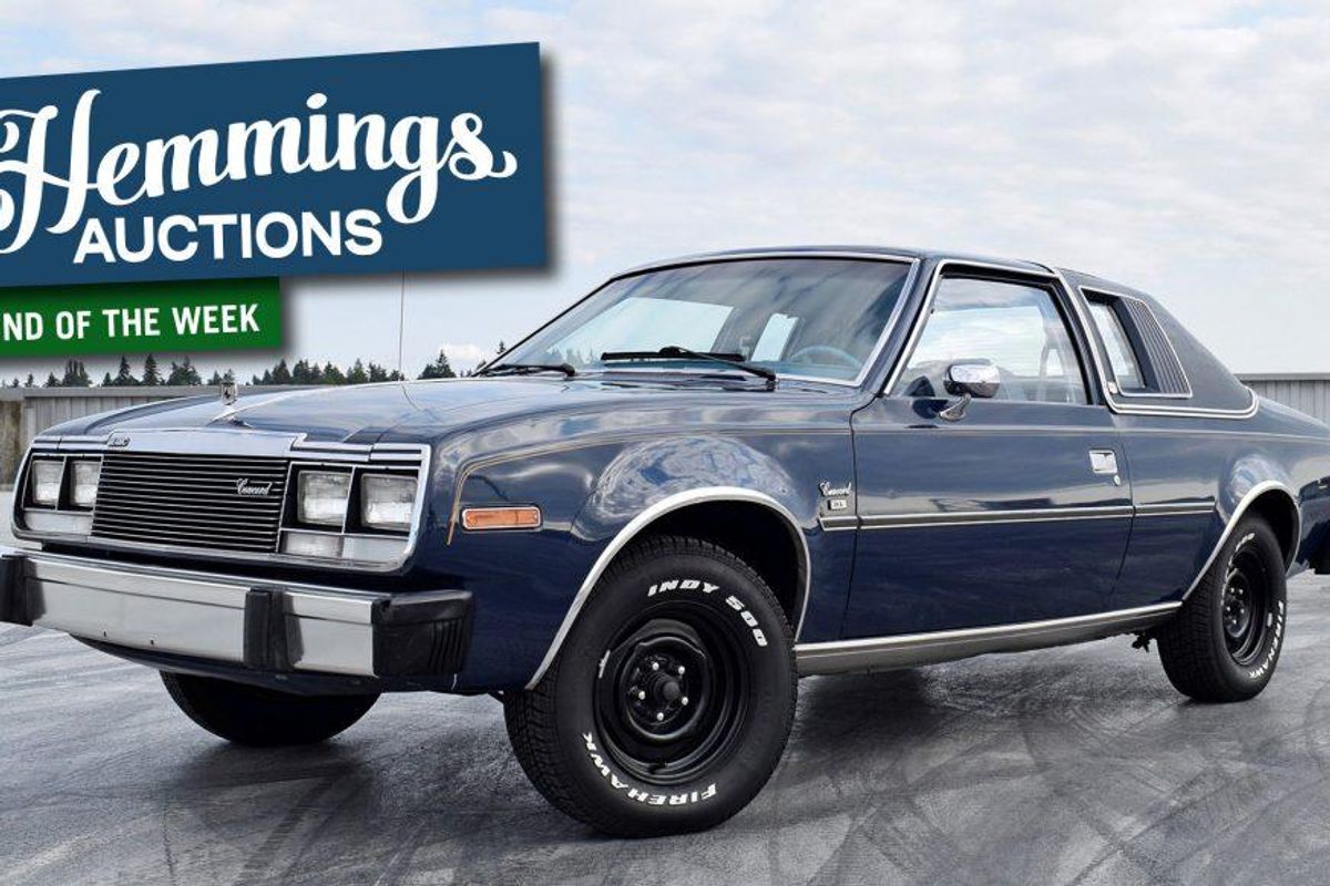 Distinctive and luxurious, this 1980 AMC Concord is an unlikely survivor