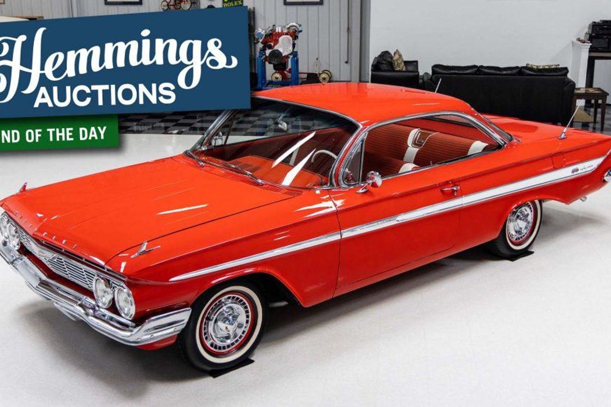 salvie Nyttig møbel Find of the Day: 1961 Chevrolet Impala Bubbletop with A/C and 348 V-8 |  Hemmings