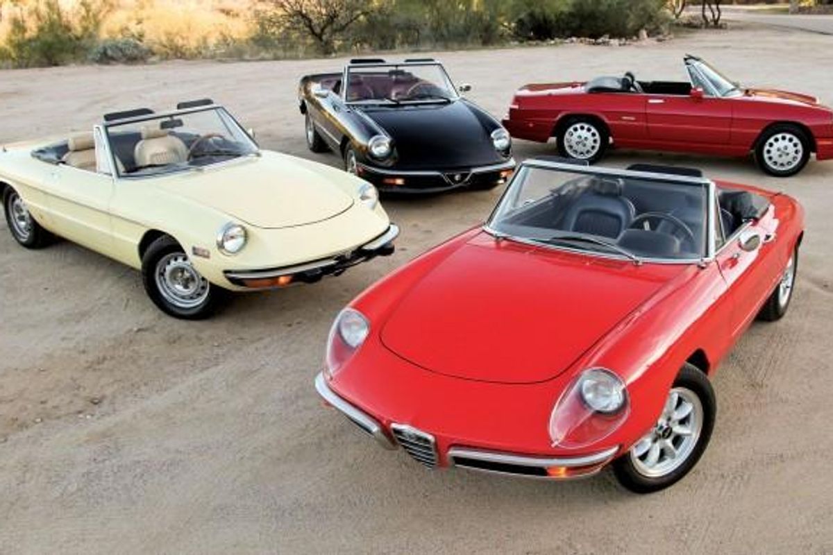Along came a Spider: Alfa Romeo's beloved open-air sports car turns 50