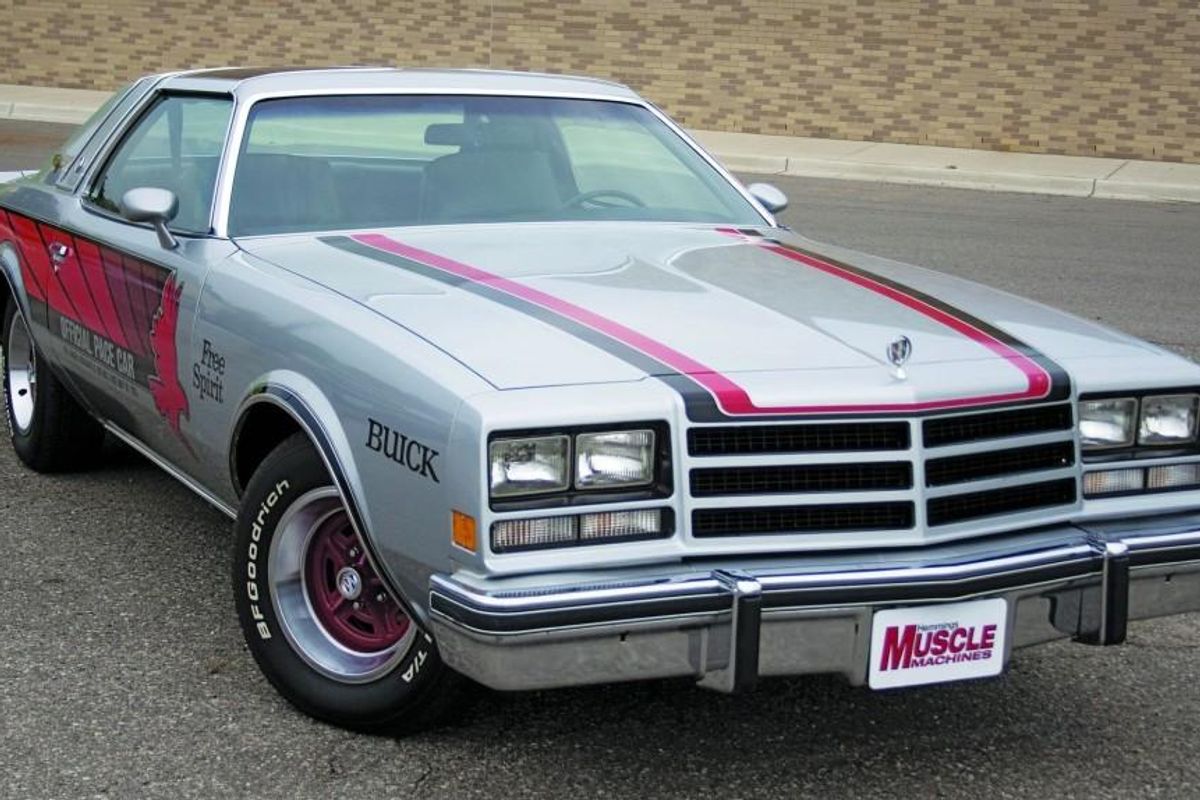 V-6 on the Track: V-8 on the Street - 1976 Buick Century Pace Car Replica