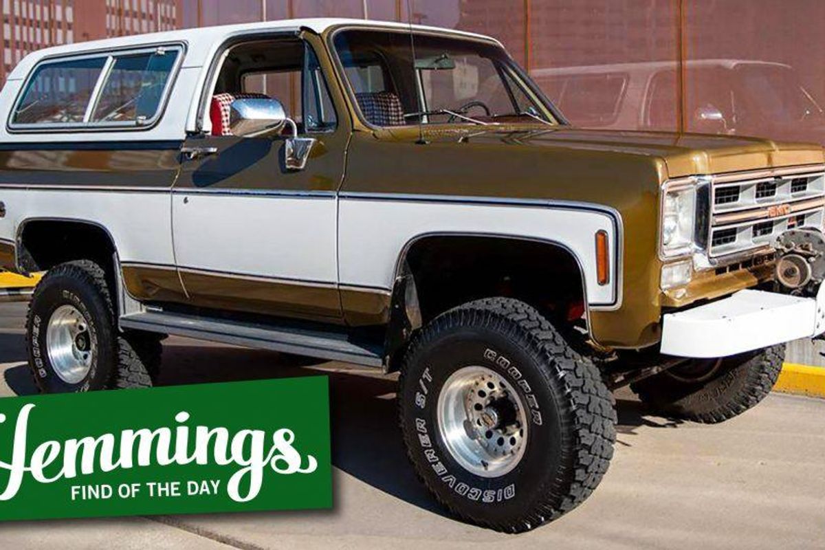 Hemmings Find of the Day: 1975 GMC Jimmy High Sierra