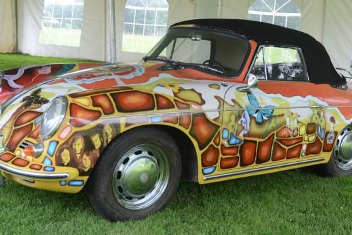 Stuttgart psychedelic: Janis Joplin's Porsche 356C heads to auction