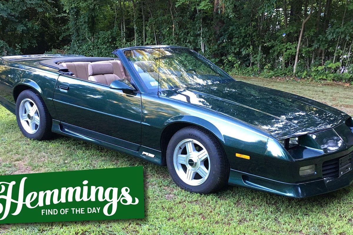 Strict care over 30-plus years led to the pristine state of this 1992  Chevrolet Camaro RS convertible | Hemmings
