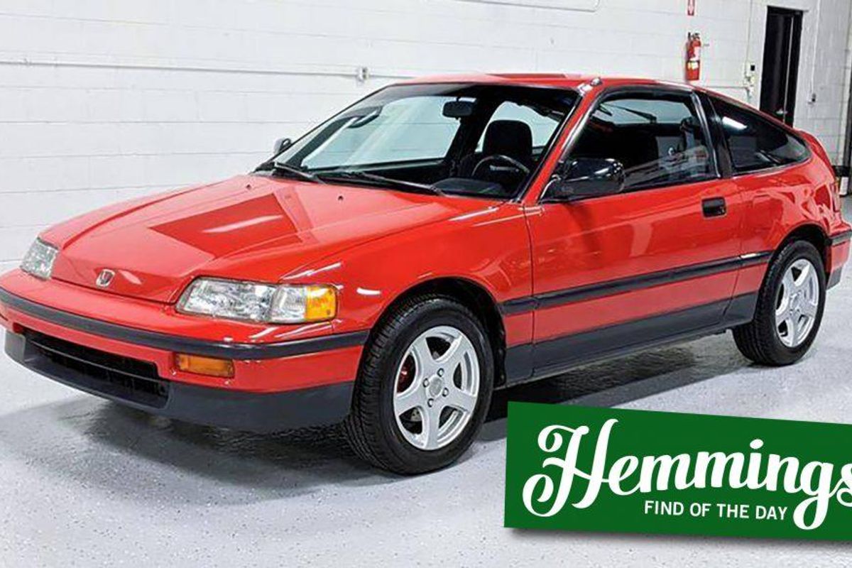 Hemmings Find of the Day: 1989 Honda CRX
