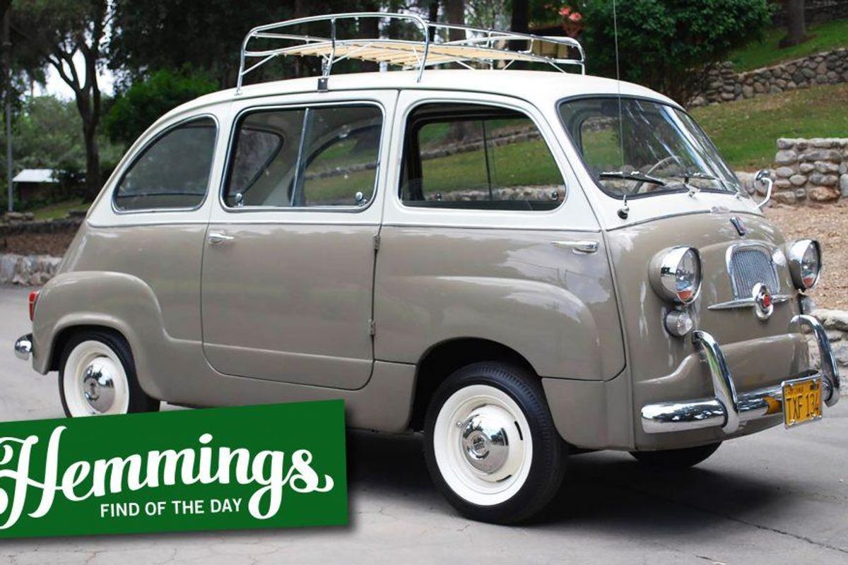 Was the Fiat Multipla the most optimistic road trip vehicle ever offered?