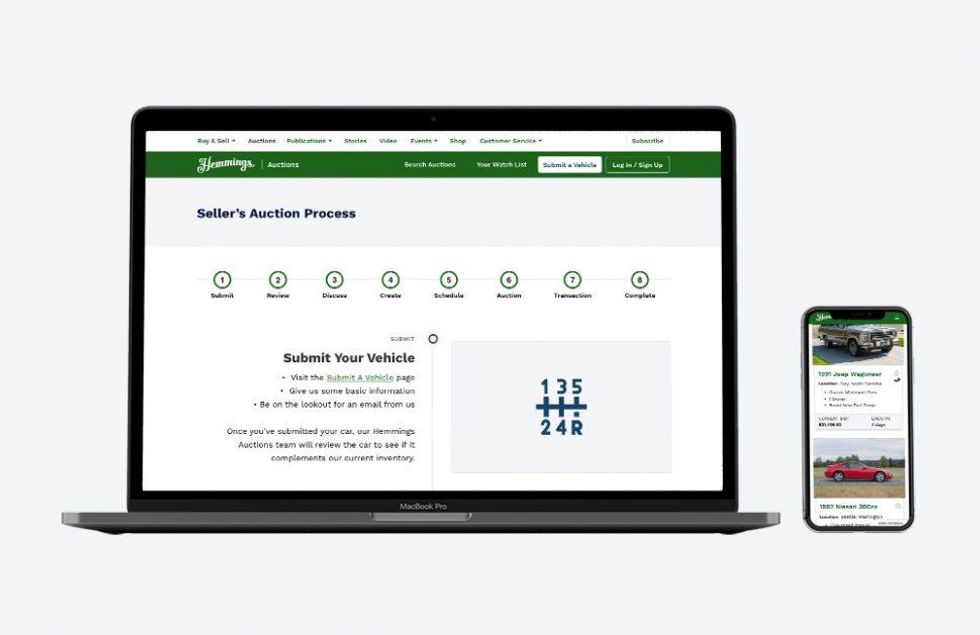 Online Auctions Hemmings