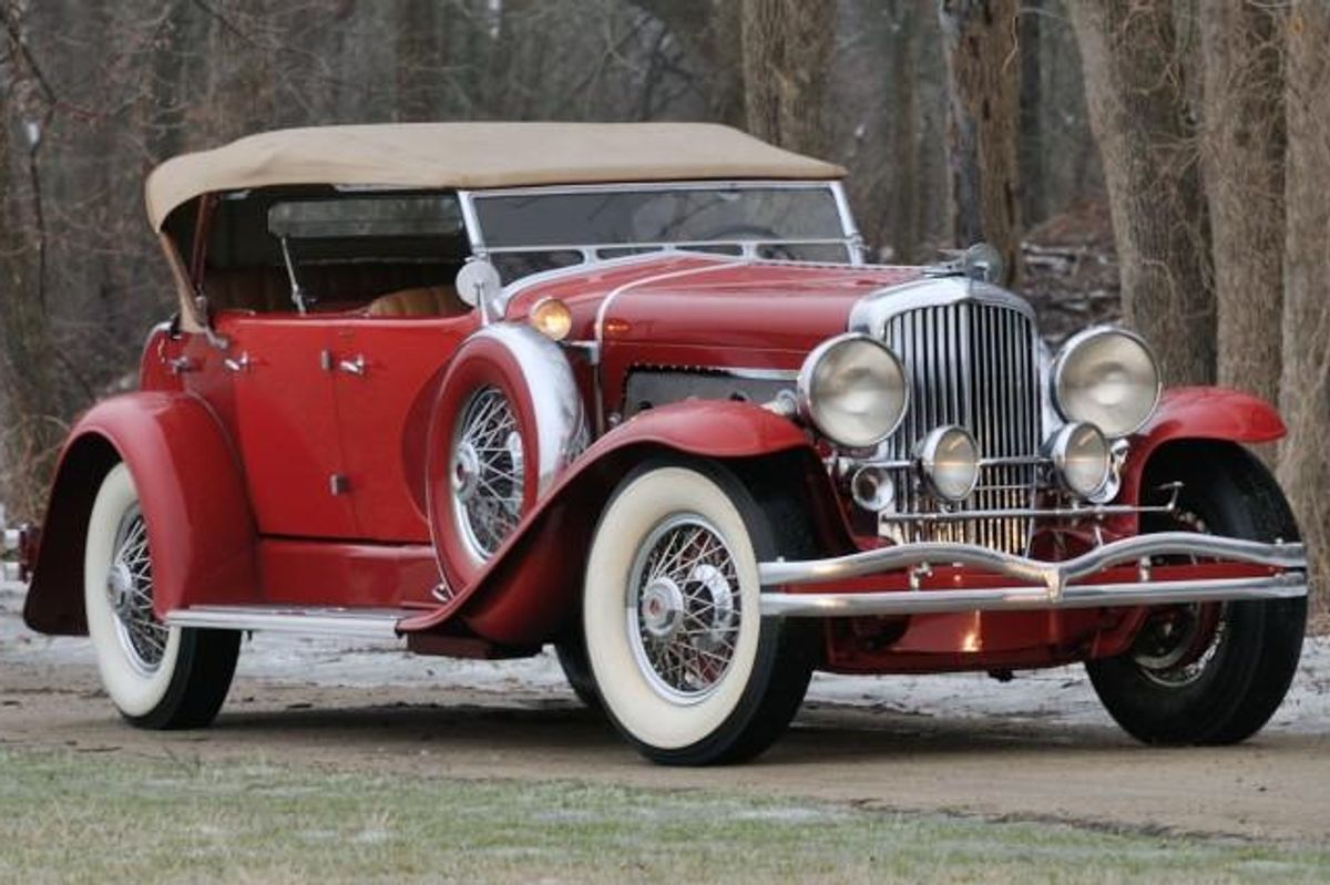 Twice-rebodied 1932 Duesenberg Model J sells for $500,000 in Houston