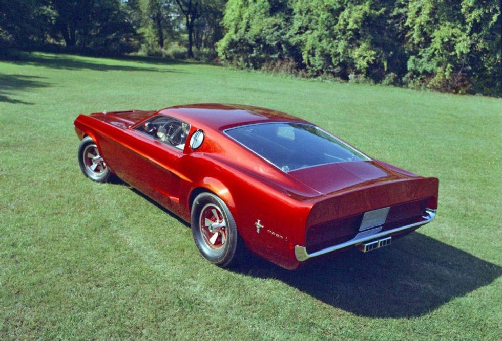 Ford’s Mach 1 concept envisioned a competition-prepped persona with a ...