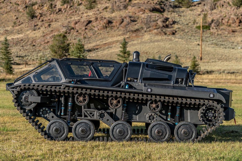 Where would you go in a Duramax-powered, four-seat personal tank ...