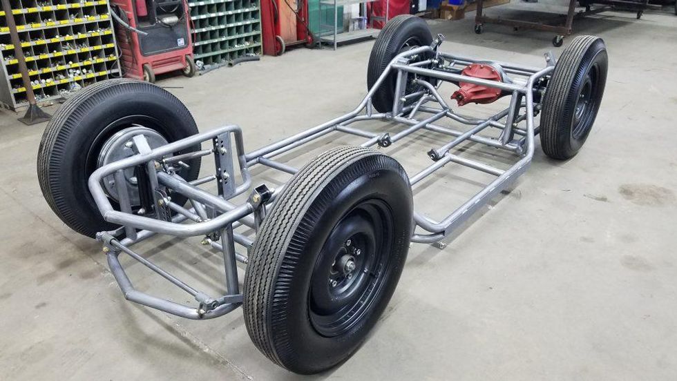 New sports car chassis designed to get decadesold sport specials back on the track Hemmings