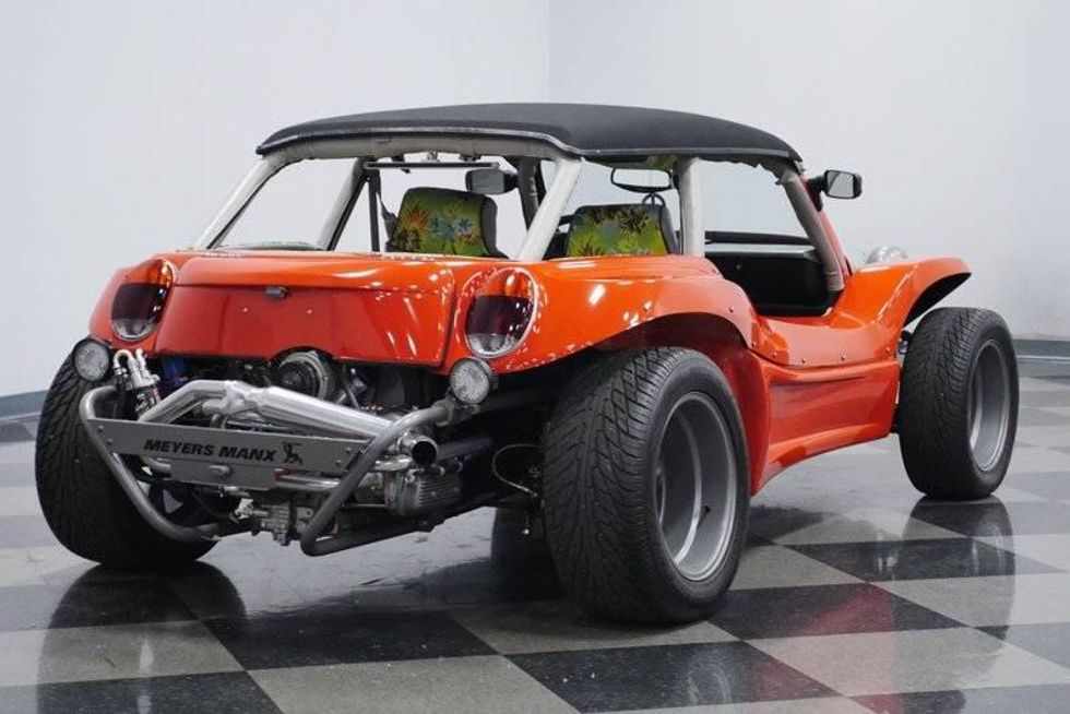 Expect attention in a bright orange street-duty 1974 Meyers Manxter 2+2 ...