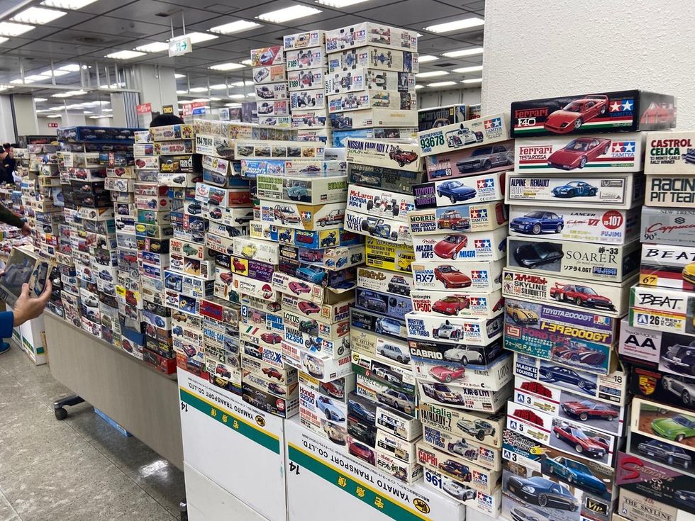 One of Japan's biggest toy car shows is also a secret real-car show ...