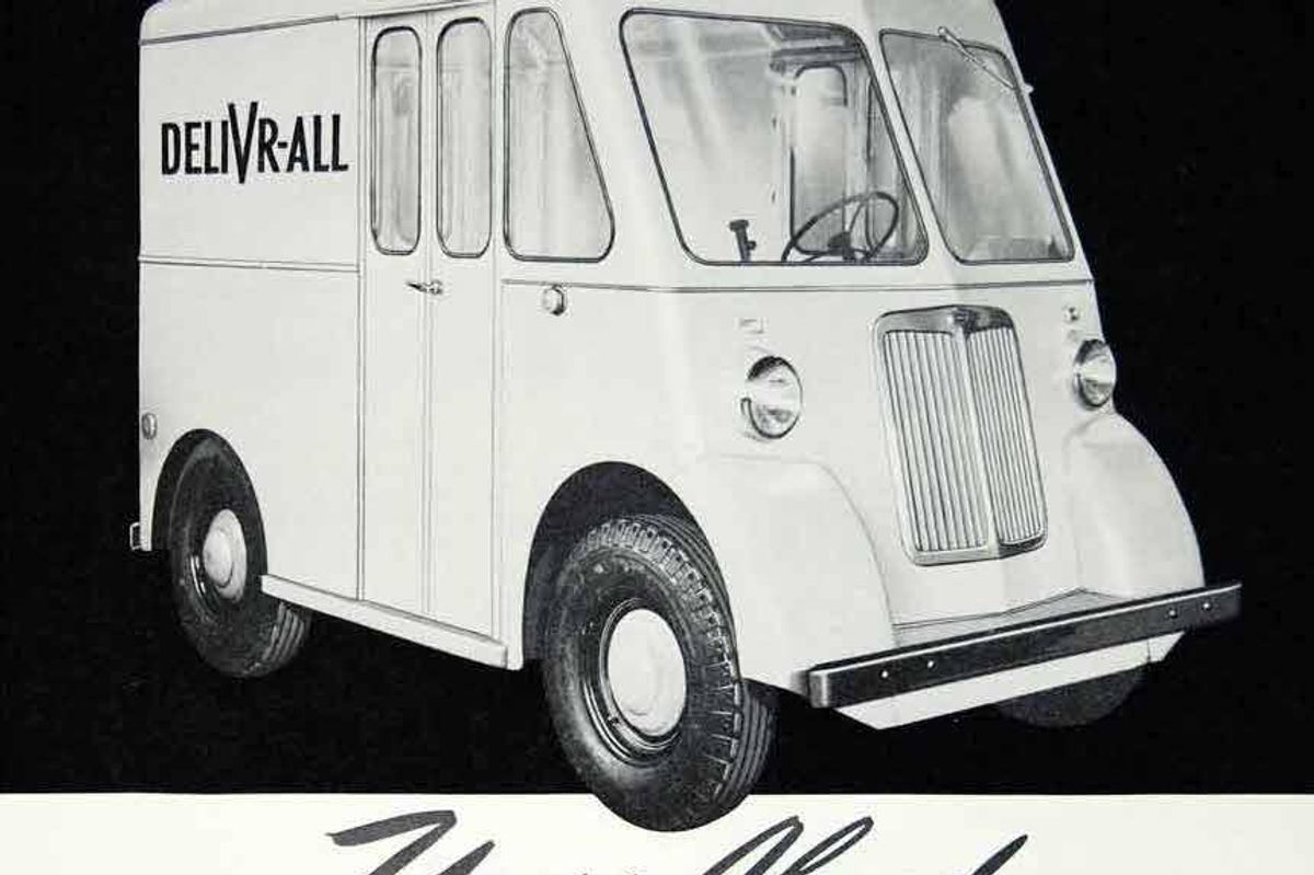 Numeric egg blush Long before the Mini, Marmon-Herrington's transverse-engine front-wheel-drive  vans made the rounds in the States | Hemmings