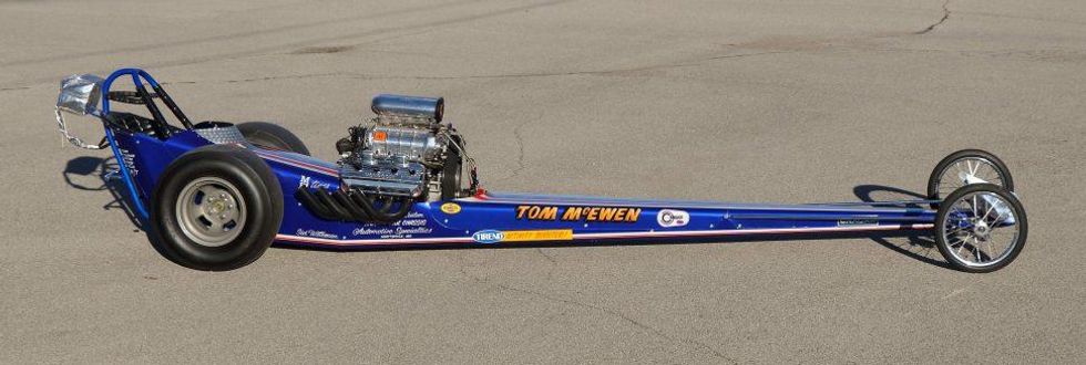 Mongoose in his prime: Tom McEwen's '68 Top Fuel dragster heads to ...