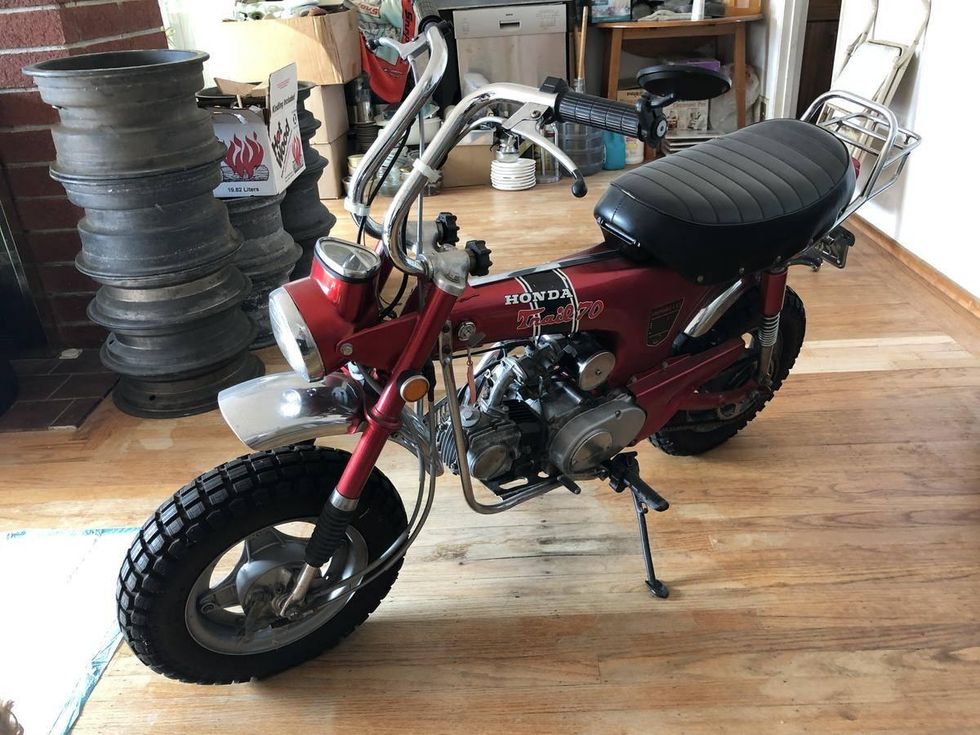 Hemmings Find Of The Day: 1970 Honda Trail 70 