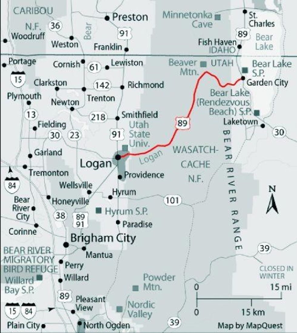 Logan Canyon Scenic Byway Hemmings