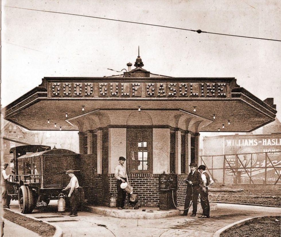 A Hundred Years of Gulf Stations Hemmings