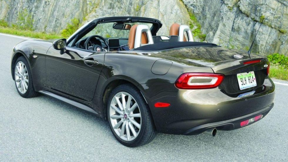 Along Came A Spider - 2017 Fiat 124 Spider Lusso - Hemmings