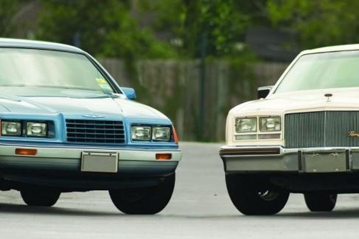 Special Edition Coupes - 1983 Buick Riviera, 1985 Ford Thunderbird