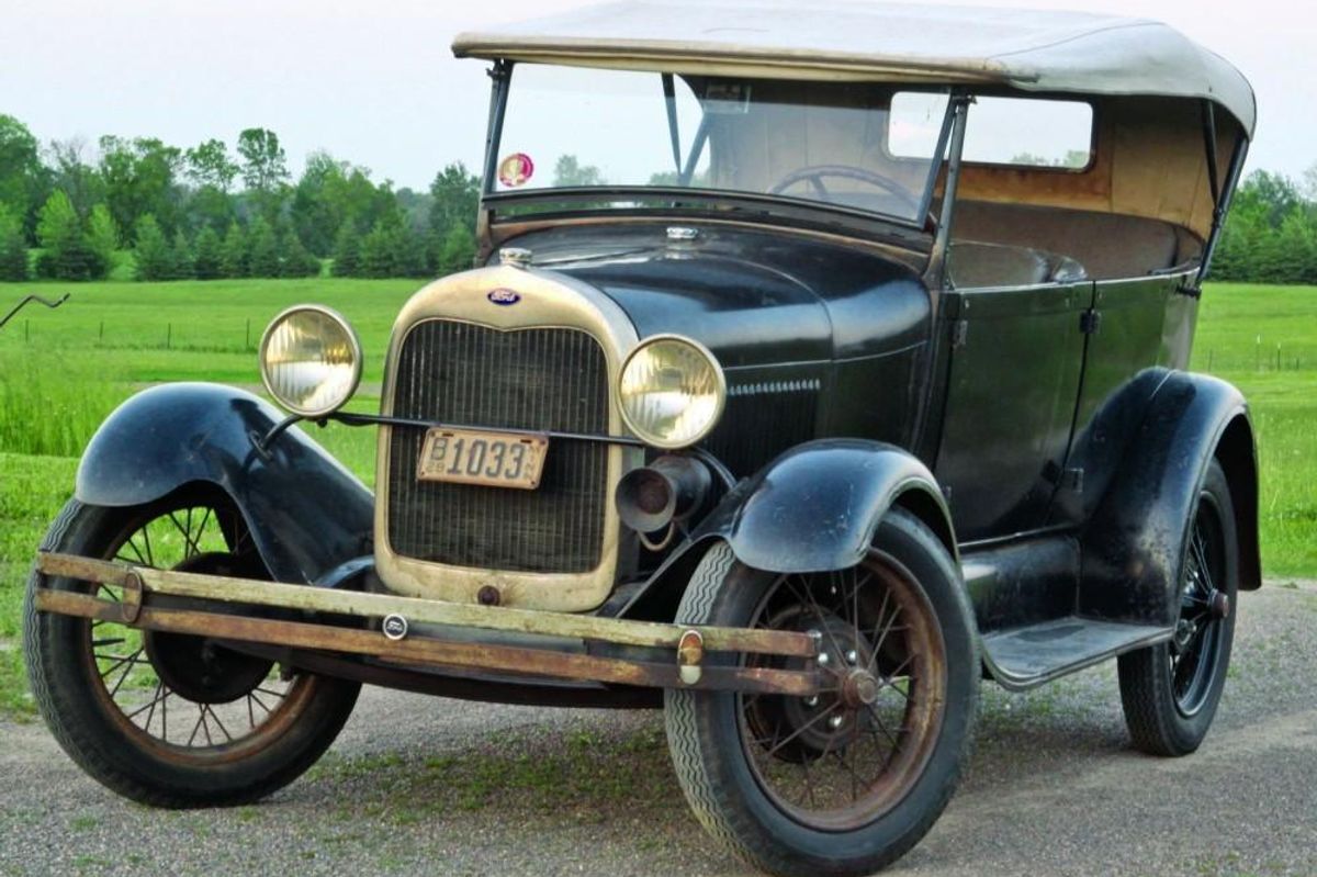 Pulled from the Avalanche - 1928 Ford Model A