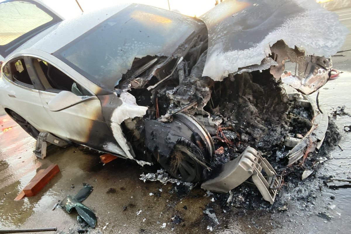 How Many Gallons Of Water Does It Take To Put Out An EV Fire Hemmings How Many Gallons Of Water Does It Take To Put Out An EV Fire Hemmings