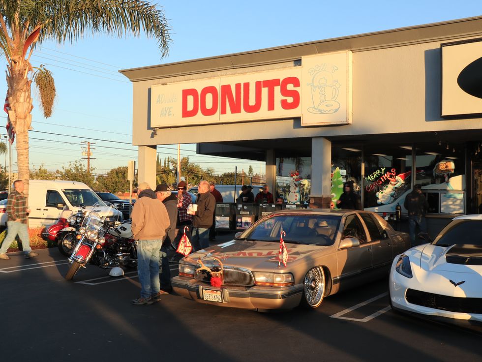 Everyone's At The Donut Derelicts in Huntington Beach Hemmings