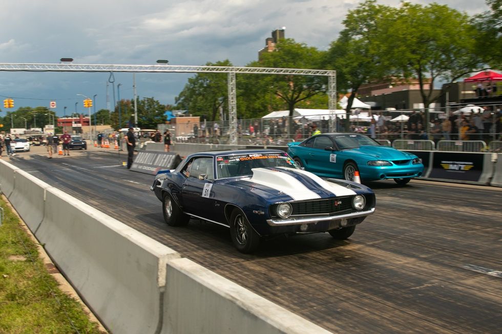 Photo Gallery ActionPacked StreetLegal Drag Racing on Woodward