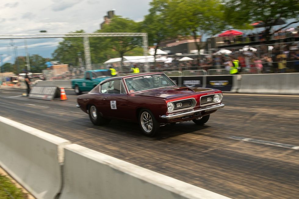 Photo Gallery ActionPacked StreetLegal Drag Racing on Woodward
