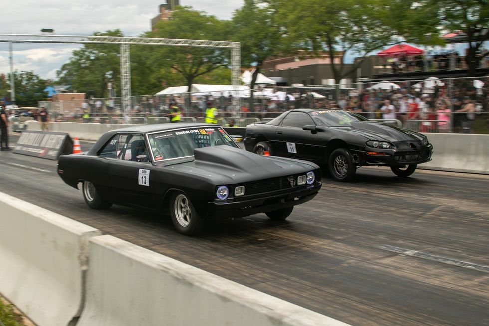 Photo Gallery ActionPacked StreetLegal Drag Racing on Woodward