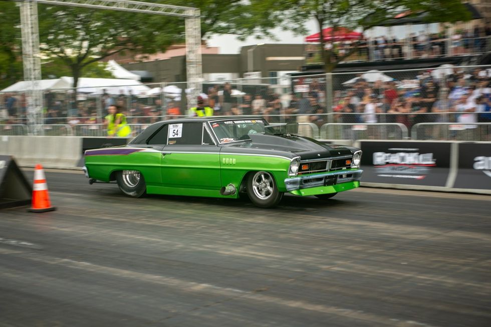 Photo Gallery ActionPacked StreetLegal Drag Racing on Woodward