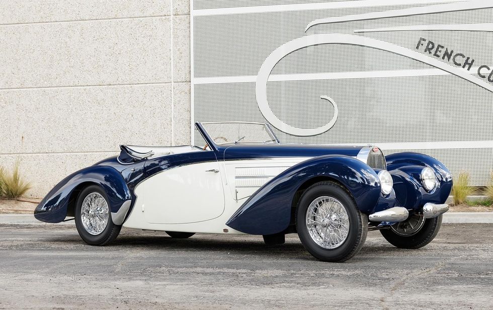 $6M Sale of Bugatti Cabriolet Leads Mullin Museum Auction