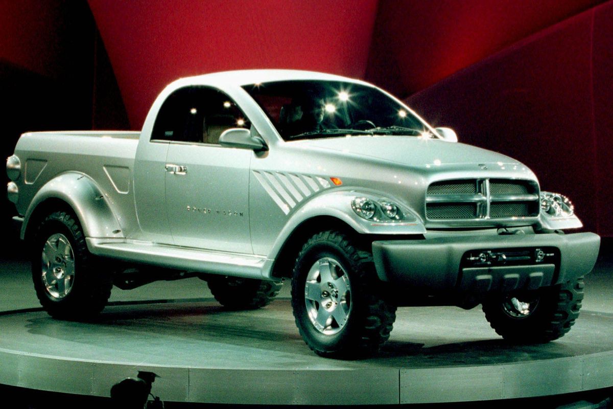 Before the Cybertruck, Dodge’s 1999 Power Wagon concept pointed to the future of pickups