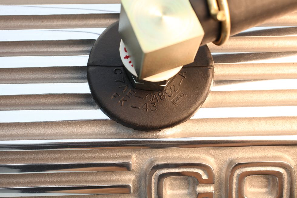 Jeff Lilly 1967 Shelby 428 Restoration - Valve cover grommet