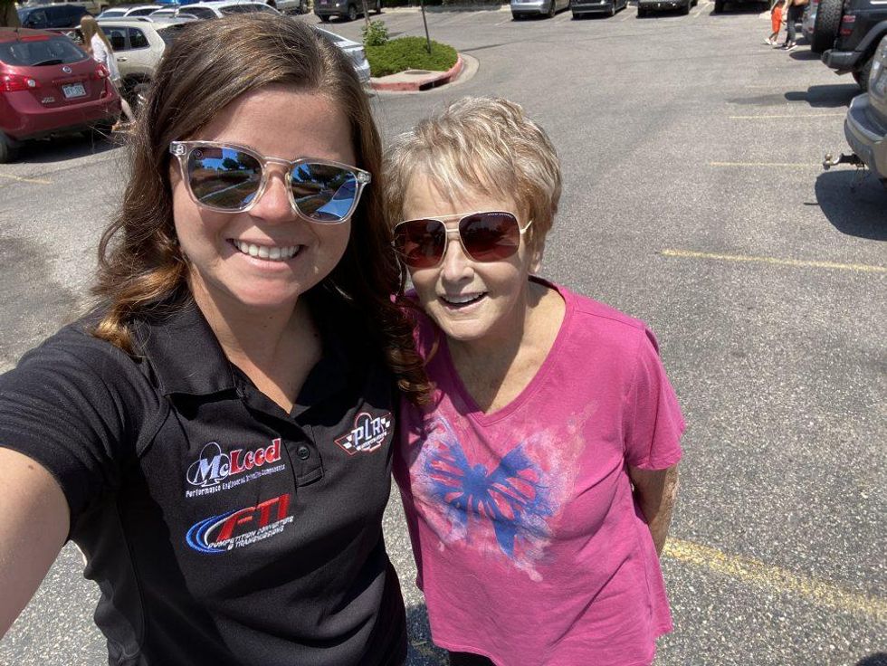 Miss Mighty Mopar Judy Lilly talks racing with NHRA Top Fuel driver ...