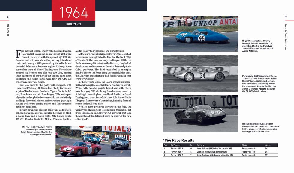 Le Mans 100 - Open Pages