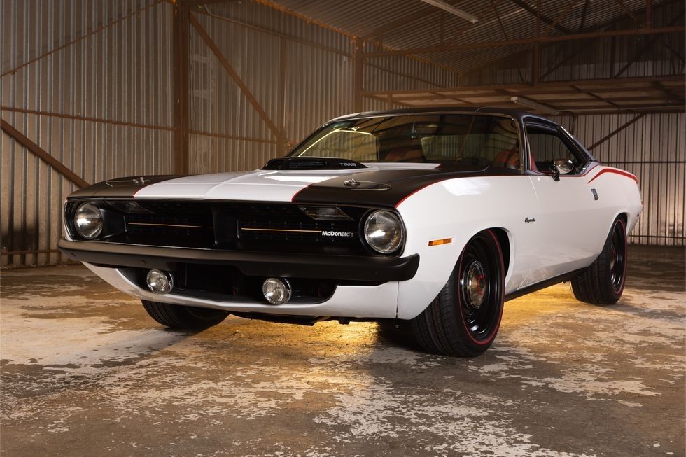 McDonald\u2019s Hamburgler is Driving Across the United States in a Custom 1970 Plymouth Barracuda