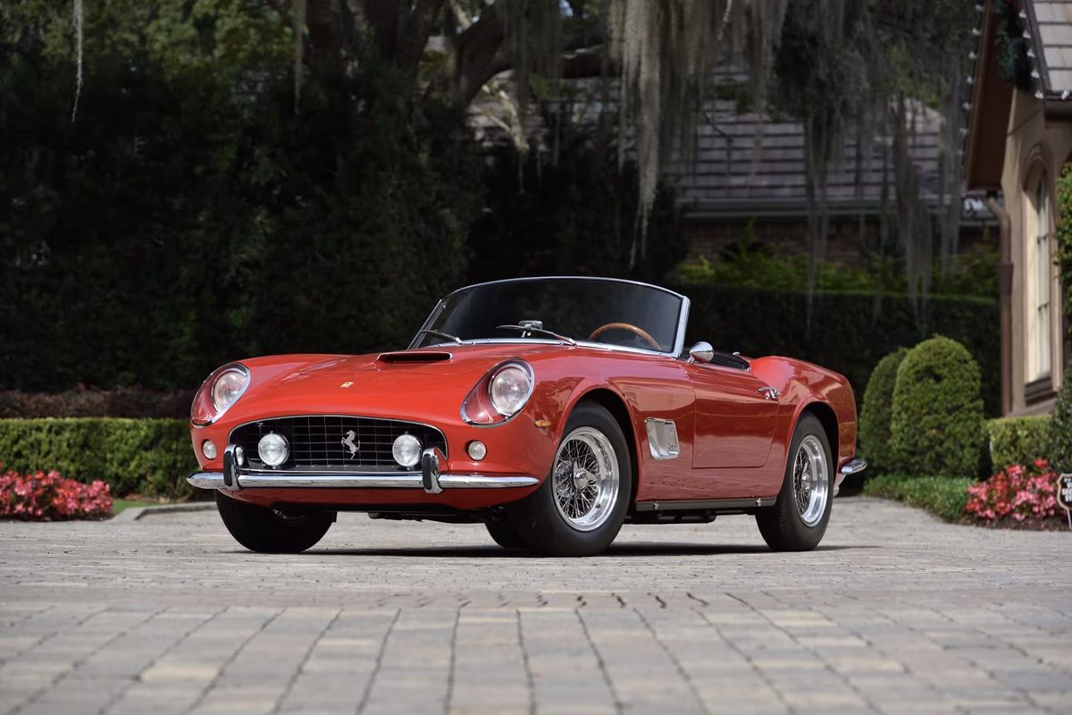1963 Ferrari 250 GT SWB California Spyder Sells For $16 Million