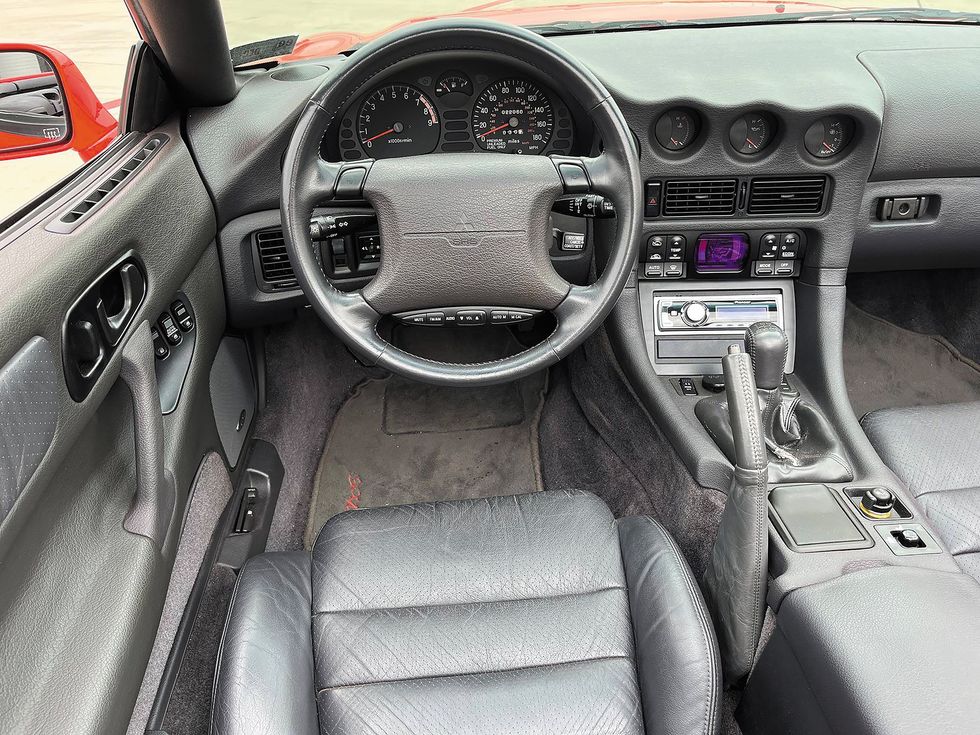 Mitsubishi 3000GT Spyder - Interior from Driver's Seat