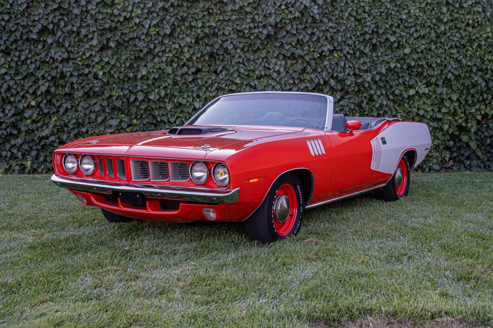 Muscle Car of the Year: 1971 Plymouth \u2018Cuda Convertible