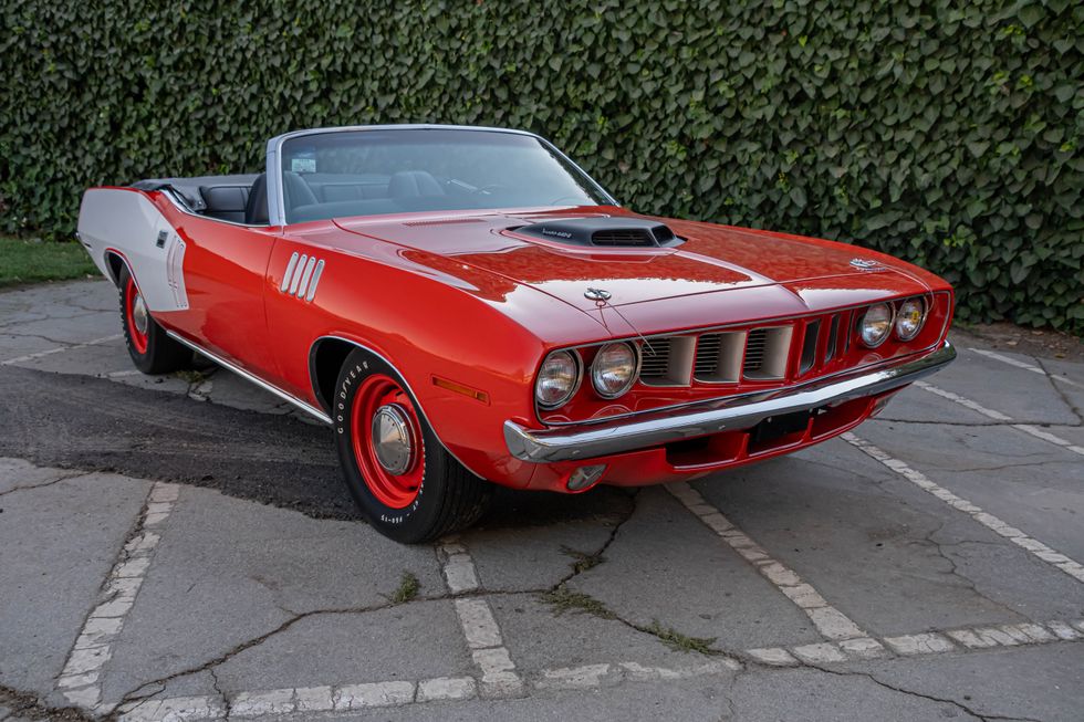 Muscle Car of the Year: 1971 Plymouth \u2018Cuda Convertible