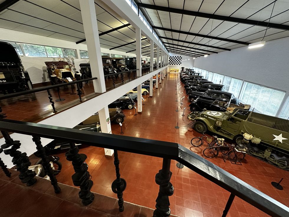 Museu do Caramulo - View from the second floor