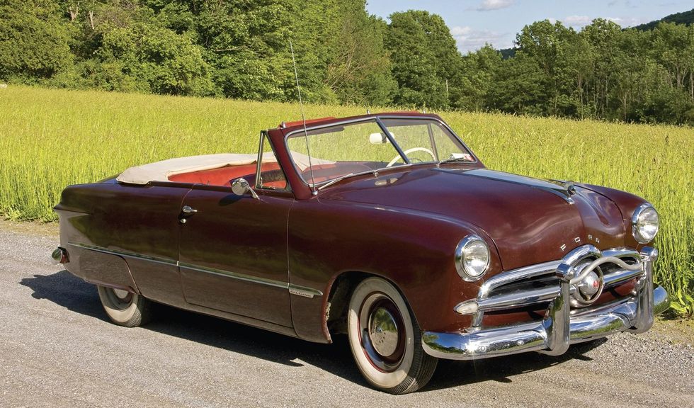 Time Machine - 1949 Ford Custom convertible - Hemmings