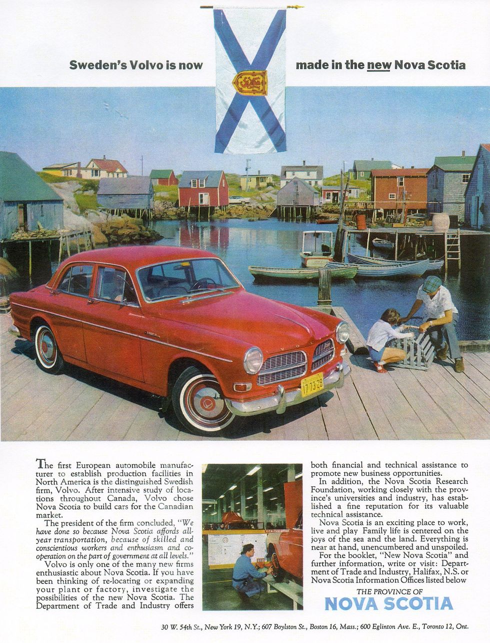 Build 'Em Where You Sell 'Em:  Historians Examine Volvo's 1963-'98 Assembly Plant In Nova Scotia, Canada