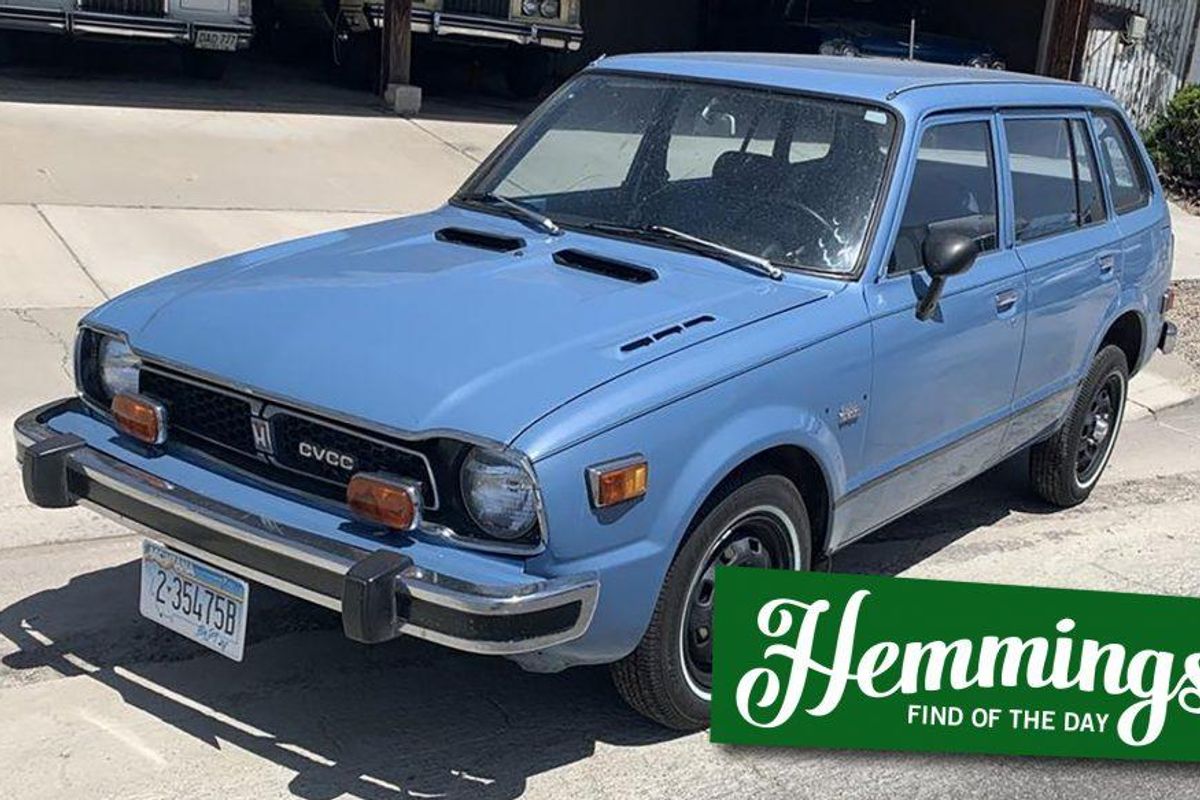 Hemmings Find of the Day: 1976 Honda Civic CVCC wagon