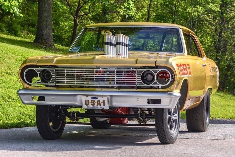One of the World’s First Funny Cars, the 1965 Chevrolet Chevelle “Tiger II,” is For Sale